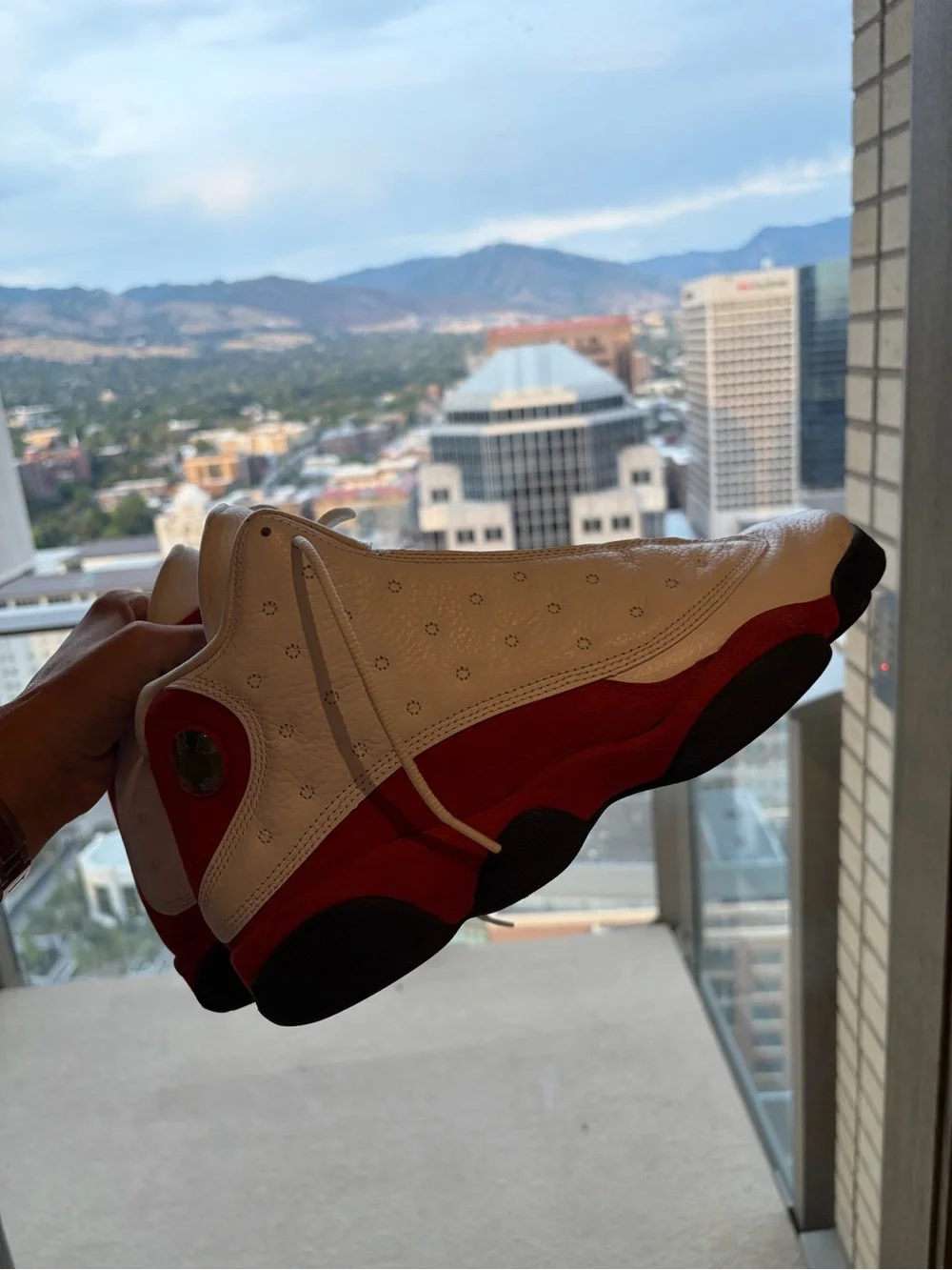 Air Jordan 13 retro cherry sneakers